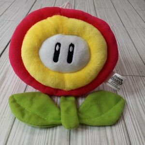 San-ei Super Mario Bros Fire Flower Plush